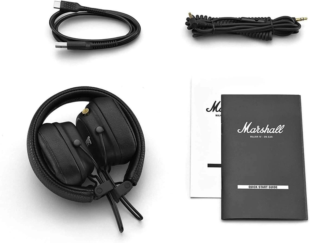 Marshall - Major IV Wireless Bluetooth Headphones - Black | Beauty